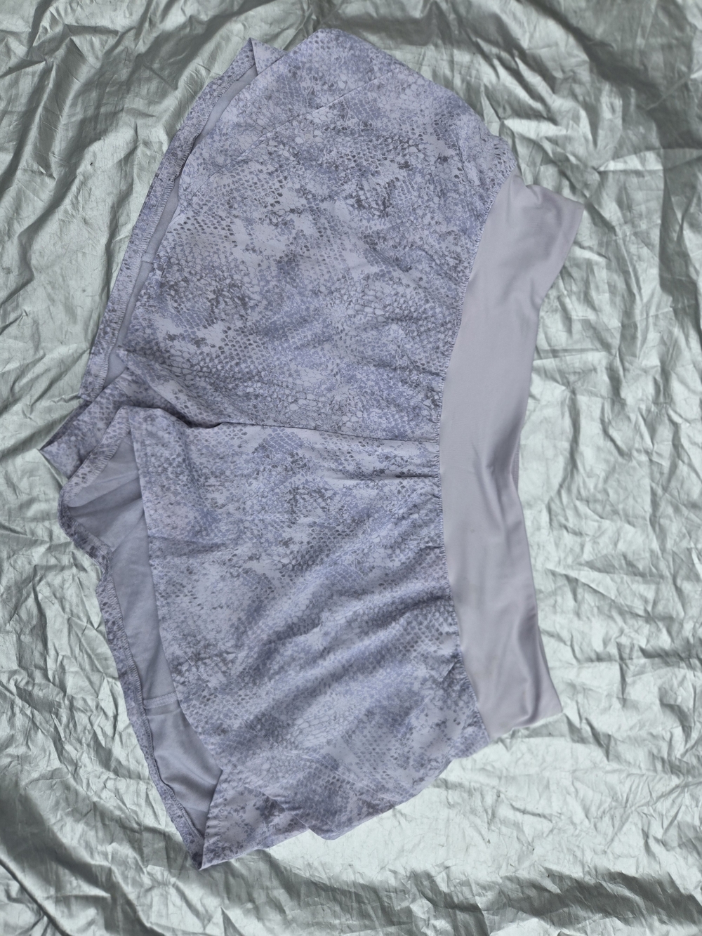 Lavender Printed Sleep Short with Soft Waistband